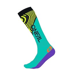 ONEAL 27 PRO MX YOUTH SOCKS NOVA - NEON YELLOW