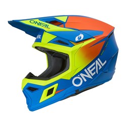 ONEAL 27 3SRS YOUTH HELMET SOLID - BLU/N-YEL (MD)