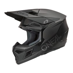 ONEAL 27 3SRS HELMET SOLID - BLK/GRY (2XL)