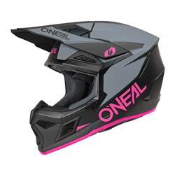 ONEAL 27 3SRS HELMET SOLID - PNK/GRY/BLK (MD)
