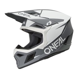 ONEAL 3SRS MX SOLID V.26 - WHITE/BLACK (LG) #