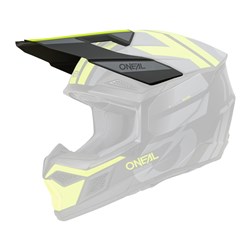 ONEAL 27 3SRS HELMET - S/P PEAK RIDE - BLK/GRY/N-YEL