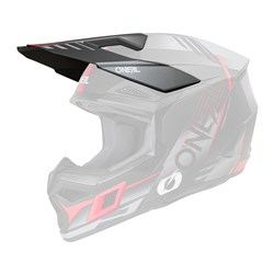 ONEAL 27 3SRS HELMET - S/P PEAK HAZE - BLK/GRY/RED