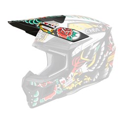 ONEAL 27 3SRS YOUTH S/P-HELM PEAK INKED - MATTE MULTI