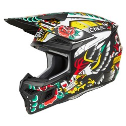 ONEAL 27 3SRS YOUTH HELM INKED - MATTE MULTI (MD)