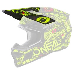 ONEAL 27 3SRS YOUTH S/P-HELM PEAK ATTACK - BLK/N-YEL