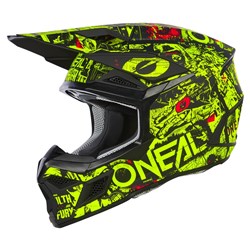 ONEAL 27 3SRS YOUTH HELM ATTACK - BLK/N-YEL (LG)