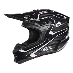 ONEAL 27 10SRS CARBON HELM RACE -  BLK/WHT (XL)