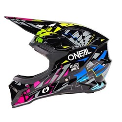 ONEAL 27 1SRS YOUTH HELM STIXX - BLACK/MULTI (LG)