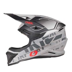 ONEAL 27 1SRS HELM VOLTIX - BLACK/GREY (SM)