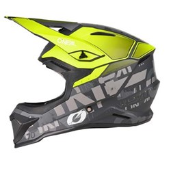 ONEAL 27 1SRS HELM VOLTIX - BLACK/NEON YELLOW (XS)
