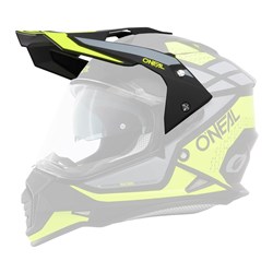 ONEAL 27 SIERRA S/P-HELM PEAK R - GLOSS N-YEL/BLK/GRY