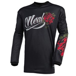 ONEAL ELEMENT THREAT LADIES JSY ROSES - BLK/RED (W12 - LG)  [ONC01] #