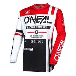 ONEAL ELEMENT JSY WARHAWK V.24 - BLACK/WHITE/RED (MD) #