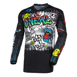 ONEAL 27 ELEMENT JSY RANCID BLK/WHT (MD)