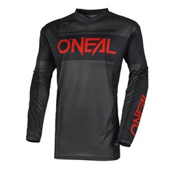 ONEAL ELEMENT JSY RACEWEAR - BLK/GRY/RED (SM)  [ONC01] #