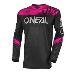 ONEAL ELEMENT LADIES JSY SHOCKER - BLK/PNK (W14 - XL)  [ONC01] #