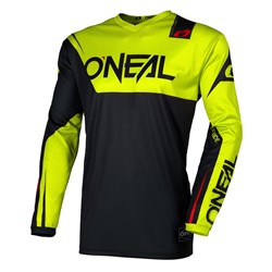 ONEAL ELEMENT JSY RACEWEAR V.26 - BLACK/NEON YELLOW (XL) #