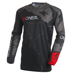 ONEAL 27 ELEMENT YOUTH JSY ACID - BLACK/GREY (SM)