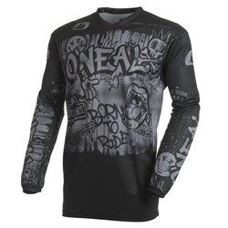 ONEAL 27 ELEMENT JSY RANCID - BLACK/GREY (SM)