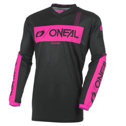 ONEAL 27 ELEMENT GIRLS JSY RACEWEAR - BLACK/PINK (SM)