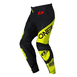 ONEAL ELEMENT PANT RACEWEAR V.26 - BLACK/NEON YELLOW (38) #