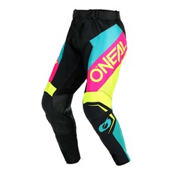 ONEAL HARDWEAR AIR PANT SLAM BLK/N-YEL/PNK (30)  [ONC01] #