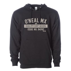 ONEAL PROMO HOODY -Not for Retail Sale- QUALITY DIRT GOODS - BLK (MD) #