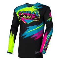 ONEAL MAYHEM JSY RESEDA V.26 - BLACK/NEON YELLOW (LG) #
