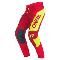 ONEAL 27 MAYHEM YOUTH PANT PAINT - RED/NEON (26)