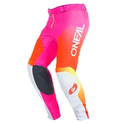 ONEAL 27 PRODIGY PANT FIVE SIX - WHITE/NEON ORANGE (28)