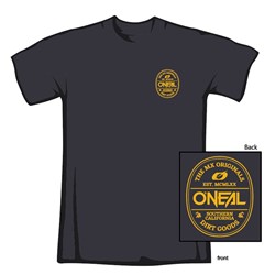 ONEAL PROMO T-SHIRT -Not for Retail Sale- CHEERS - CHARCOAL (SM) #