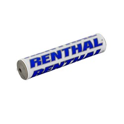 RENTHAL SX BAR PAD 10 INCH 240mm WHT/BLU - GRY FOAM (P209)