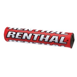 RENTHAL SX BAR PAD MINI 8.5 INCH 205mm RED - GRY FOAM (P225)