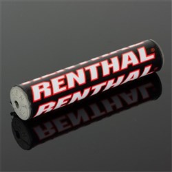 RENTHAL SX BAR PAD 10 INCH 240mm BLK/RED - GRY FOAM (P261)