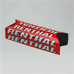 RENTHAL FATBAR TEAM BAR PAD RED - GRY FOAM (P274)