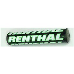 RENTHAL SX BAR PAD 10 INCH 240mm BLK/WHT/GRN - GRN FOAM (P286)