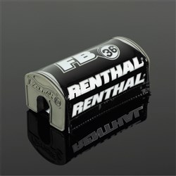 RENTHAL FATBAR36 BAR PAD BLK/SIL/WHT - GRY FOAM (P341)