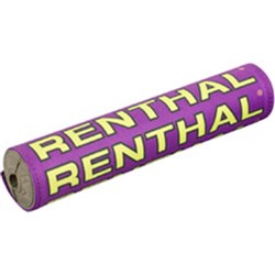 RENTHAL SX BAR PAD VINTAGE 10 INCH 240mm PUR/BLK/YEL - GRY FOAM (P353)