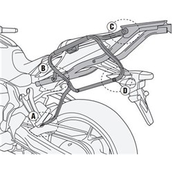 GIVI PANNIER FRAMES - YAMAHA MT-07 14-17 (V35/V37)  [ONC01] #