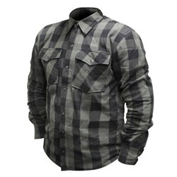 RJAYS REGIMENT FLANNEL SHIRT GRY/BLK (XL) [ONC01]