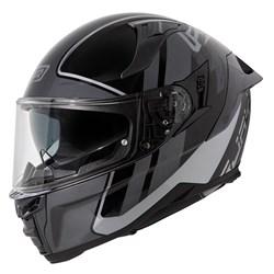 RJAYS DOMINATOR III HELM SPRINT BLK/GRY (2XL)