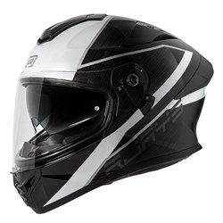 RJAYS APEX IV HELM RAKER BLK/WHT (MD)