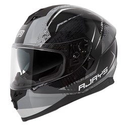 RJAYS DOMINATOR II HELM STRIKE BLK/GRY (XS) [ONC01]