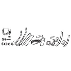 TOPEAK PANORAM V16 DUAL WIRELESS FITTING KIT #