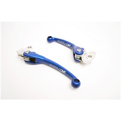 STREAMLINE MX REFLEX LEVER SET YAMAHA BLUE . [ONC01] #