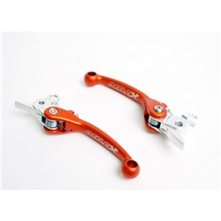 STREAMLINE MX REFLEX LEVER SET KTM ORANGE (MAGURA) . [ONC01] #