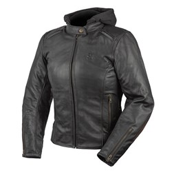 SCORPION TORQUE LEATHER LADIES JKT BLK (08)