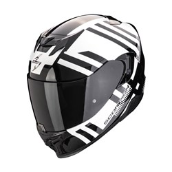 SCORPION EXO EXO-520 EVO AIR BANSHEE - PEARL WHT/BLK (LG)