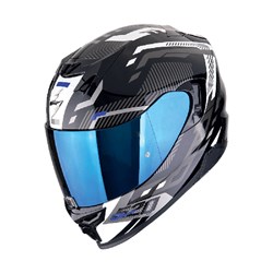 SCORPION EXO EXO-520 EVO AIR RANKA - BLK/WHT/BLU (MD)